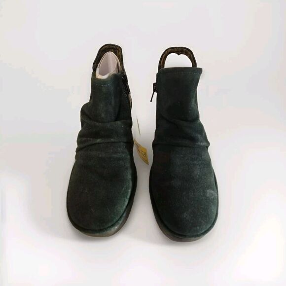 New! Fly London Yamy YAMY266FLY Womens Green Suede Ankle & Booties Boots 36 $110 - Picture 13 of 15